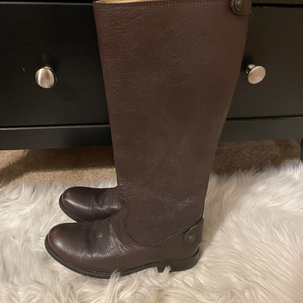 FRYE Women's Melissa Button Back Zip - Picture 3 of 11